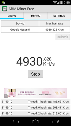 3. 手机性能真的比肩PC?挖比特币试试